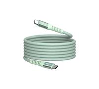Câble Verbatim 31855 USB-C vers USB-C 2.0, 1.2m, Vert - Transfert 0.48 Gbit/s, Power Delivery 3.0 jusqu'à 100W, Compatible iPhone, Samsung, Redmi