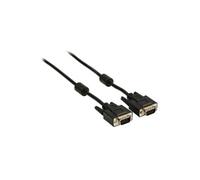 Câble vga à connecteur vga mâle vers vga mâle 2.00 m noir
