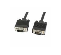 Lanberg Câble VGA CA-VGAC-10CC-0100-B mâle-mâle blindé avec ferrite 10 m Noir