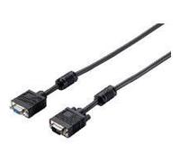 Câble VGA EQUIP 118800 - 1m - Noir - Double blindage - Connecteur VGA (D-Sub) - Mâle/Femelle