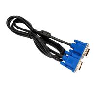 Câble VGA - Générique - 1,8 m - Noir - Male-Male - Connecteur HDDB15