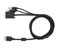 Câble VGA Haute Définition Durable et Flexible pour Dreamcast DC, Accessoires de Moniteur CRT/LCD 1.8M
