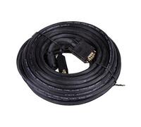 - Câble VGA - HD-15 (VGA) (M) pour HD-15 (VGA) (M) - 15 m - noir
