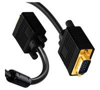 Câble VGA Mâle Adaptateur Vidéo Full HD 1080p Longueur 5m LinQ Noir G