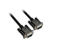 Câble VGA mâle/mâle 1.8m noir full HD vendu en SACHET gaine 5,8mm