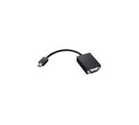 - Câble VGA - Mini DisplayPort (M) pour HD-15 (VGA) (F) - 20 cm - pour Lenovo ThinkPad Helix; ThinkPad L570; P51; T430; T430i; T431s; T470p; T530;