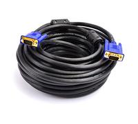 Câble vga pour moniteur, VGA vers DisplayPort plaqué or, compatible projecteurs et téléviseurs HD, écrans ordinateur portable (15 m)
