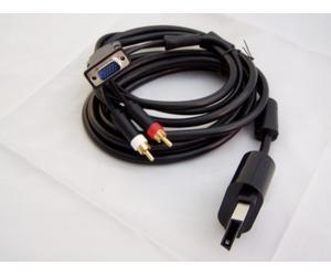 Câble VGA pour Xbox360 avec sortie optique