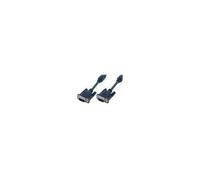 Câble VGA - SAMAR - SVGA HD15 mâle / mâle sur blindé 3 coax + 9 fils - 3m - Noir