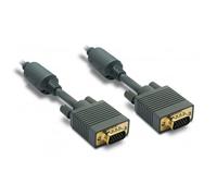 495220 Câble VGA sub-D 15 mâle/mâle avec ferrites 3 m