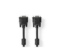câble vga vga mâle vga mâle 20 m noir