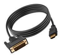 Câble Vidéo 1m Hdmi Mâle Vers Dvi Mâle, Full Hd 1080p