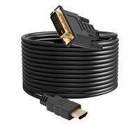 Câble Vidéo 5m HDMI mâle vers DVI mâle, Full HD 1080p