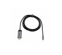 Verbatim 49144 câble vidéo et adaptateur 1,5 m USB Type-C HDMI Noir, Argent