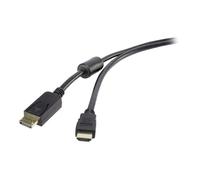 Câble adaptateur DisplayPort / HDMI Renkforce 5.00 m noir