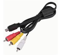 Câble Vidéo Audio Mini USB vers 3RCA, Répartiteur AV Composite Pour Appareil Photo Vers Caméra Fil TV IXUS 990 IS 980 IS 970 IS 870 IS 200 IS 120 IS 110 IS 100 IS 95 IS 90 IS 85 IS 80 IS 500D 600D