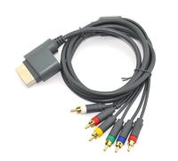 Câble vidéo AV de remplacement de 180 cm pour accessoires de jeu | Câble Composite de composant HDTV, pièce de réparation pour Console 360, accessoires de jeu, remplacement de câble