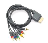 Câble vidéo AV, pièce de réparation de fil pour remplacement de Console de jeu 360, composant HDTV de 180cm, câble Composite AV