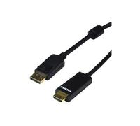 Cable_vidéo Câble DisplayPort (M) vers HDMI 19 broches (M) - 5 m
