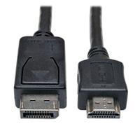 Câble vidéo DisplayPort - HDMI TRIPPLITE - 1.8m - noir - compatible HDCP