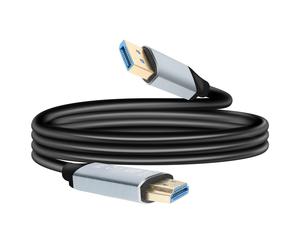 Câble Vidéo DisplayPort vers HDMI Haute Définition 4K 1.8m LinQ Noir