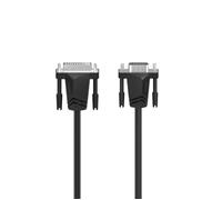 Câble vidéo DVI vers VGA - Full-HD 1080p - 1,50 m - Double blindage - Compatible appareils mobiles