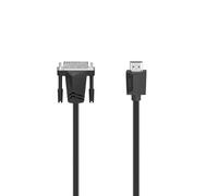 Hama Câble vidéo fiche DVI sur fiche HDMI Ultra-HD 4K 1,50 m