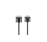 Câble adaptateur Hama DVI / VGA Fiche mâle DVI-I 18+5 pôles, Fiche mâle VGA 15 pôles 1.50 m noir 00200714 Câble DVI