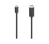 Câble Vidéo - HAMA - USB-C vers DisplayPort - Ultra-HD 4K - 1,50 m - Compatible Thunderbolt-3/4