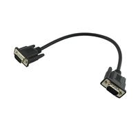 Câble vidéo HD 15 broches VGA d-sub DB15, cordon mâle à mâle pour moniteur 30cm