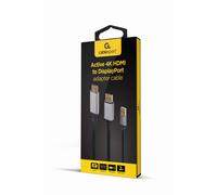 Câble vidéo HDMI - GEMBIRD A-HDMIM-DPM-01 - 2m - HDMI Type A - DisplayPort - Noir