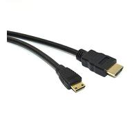 Câble vidéo HDMI vers Mini HDMI, câble de données pour appareil photo pour Nikon D3400, D3500, D7500, D850, D810, D7000, D500, pour Canon EOS R, RP, 5D Mark IV, 6D Mark II, 7, projecteur Pico (3 m)