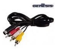 Câble vidéo - Megadrive/Genesis 2 - Noir - Filaire - Connectique - Consoles rétro