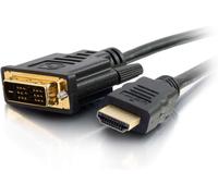 Câble vidéo numérique haute vitesse HDMI vers DVI-D de 1,5 m, adaptateur pour moniteur DVI vers HDMI, Full HD 1080p, convient pour PS4, Raspberry Pi, Roku, Xbox One et plus encore