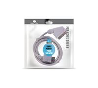 Câble Vidéo Freaks And Geeks Péritel Gris pour Nintendo Wii et Nintendo Wii U Gris G