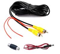 Câble Vidéo RCA 33FT 10M pour Caméra de Recul de Voiture, Plug & Play
