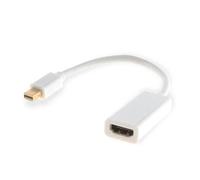 Câble vidéo - SAVIO - CL-57 - Mini DisplayPort vers HDMI - 0,2 m - Blanc