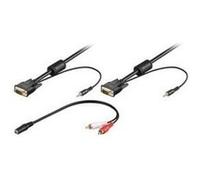 Goobay SVGA Audio Cable - 5m câble VGA VGA (D-Sub)
