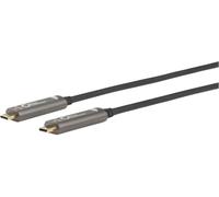 Câble vidéo USB-C à fibre optique MicroConnect Premium
