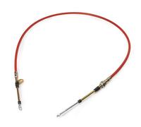 cable vitesse levier Compatible Avec 5 Leviers Vitesse Câble Boîte Vitesses Pour Rouge 1,5 M 59,84 Pouces Kit D'accessoires Course Haute Résistance AF72-1002 AF721002