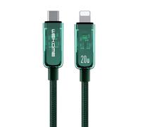 Câble WDC-181 1m USB-C vers Lightning 20W Vanguard Series Wekome Vert