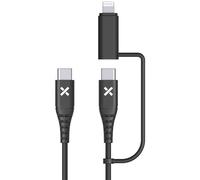 Câble Wefix 2 en 1 USB-C vers USB-C et Lightning