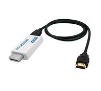 Cable Wii vers HDMI + cable HDMI 1m 1080p (Le Roi du Jeu Video)