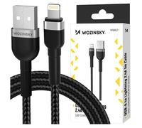 Câble Wozinsky Usb-A Vers Lightning 2 4 A Pour Iphone Ipad 1 M Charge Rapide