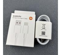 Câble Xiaomi 6A type-a à type-c 100cm Turbo charge rapide et Transmission de données pour MI 17 15 14 Ultra 13 12 10 9 Pro 15T 14T 9T No Box