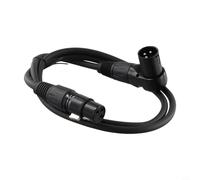 Câble XLR à angle droit - 30 cm - Réglable en 7 positions (1 m)