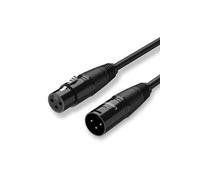 UGREEN Câble XLR Câble Microphone Mâle vers Femelle Compatible avec Microphone Table de Mixage Enceinte Caméra Amplificateur Alimentation Fantôme Hautparleur Mélangeur Console Sonorisation (1M)