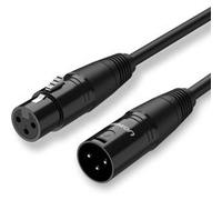 UGREEN Câble XLR Câble Microphone Mâle vers Femelle Compatible avec Microphone Table de Mixage Enceinte Caméra Amplificateur Alimentation Fantôme Hautparleur Mélangeur Console Sonorisation (1M)