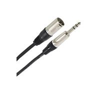 Câble XLR Mâle 3b - Jack Mâle Stéréo 15m Easy Câble Instrument