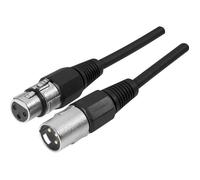 HQ-Power Câble XLR mâle/femelle 1 m